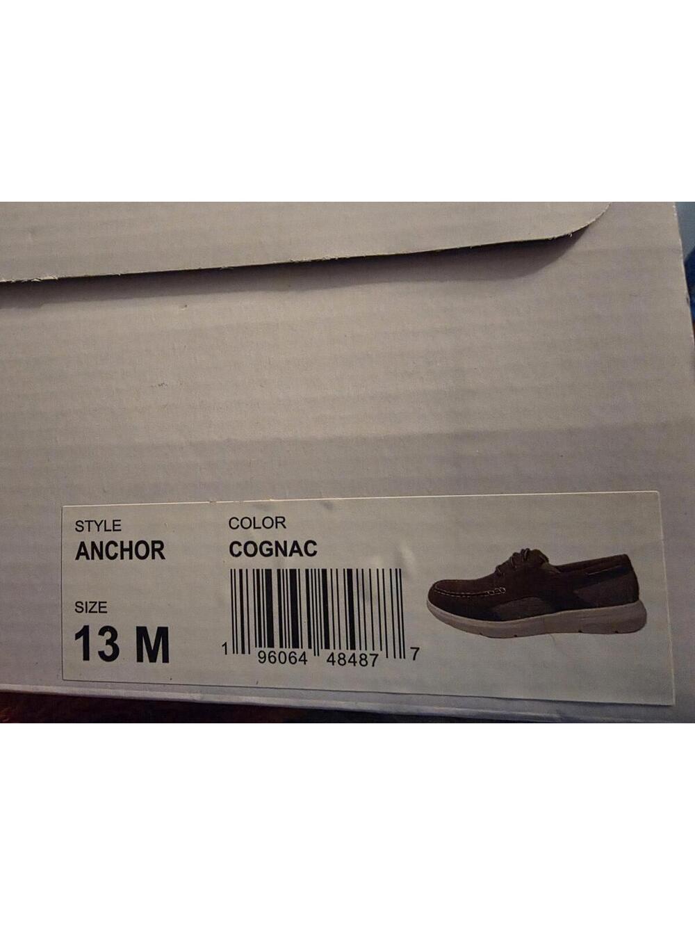 Chaps Boat Shoe Mens 12M Style: Anchor Color: Cognac